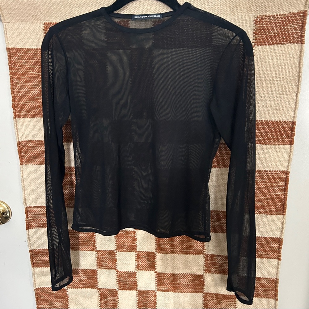 Brandy Melville Mesh Top
